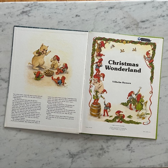 Vintage 1981 Vilhelm Hansen Christmas Wonderland Hardcover Book - Picture 4 of 5